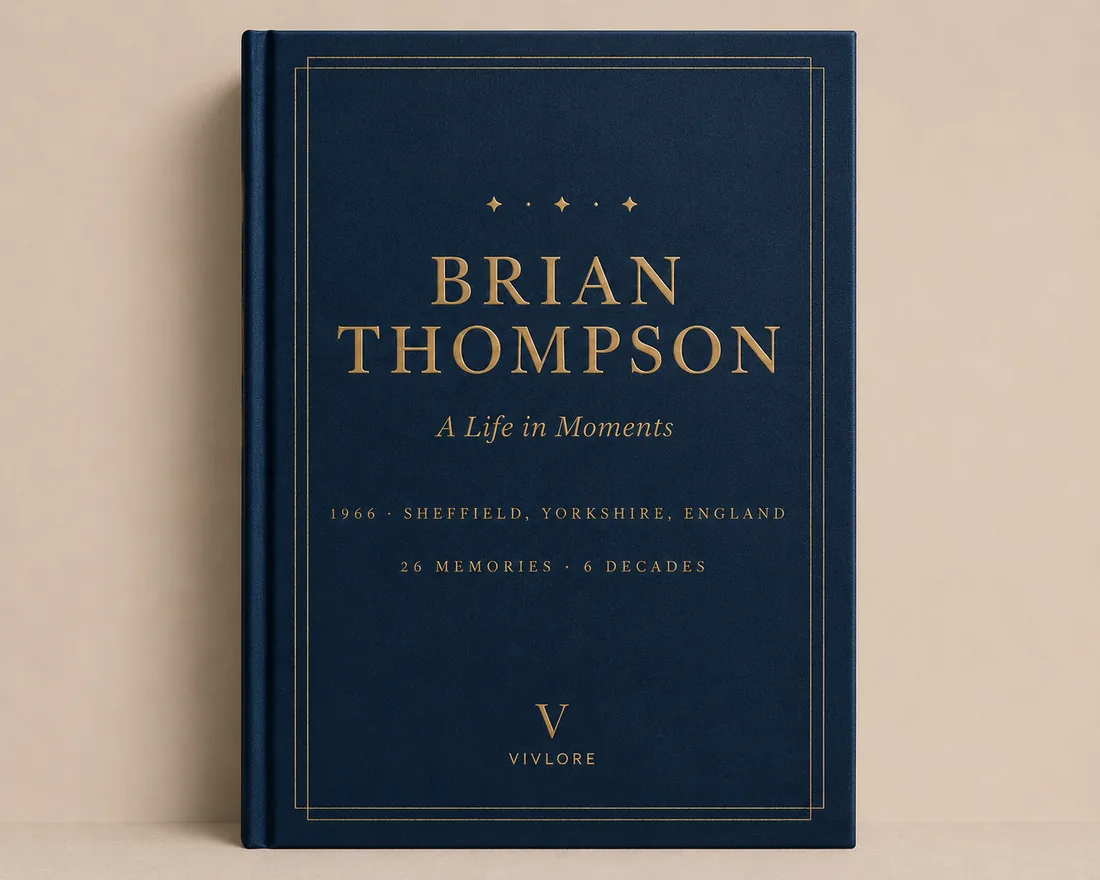 A printed Vivlore family-story hardback